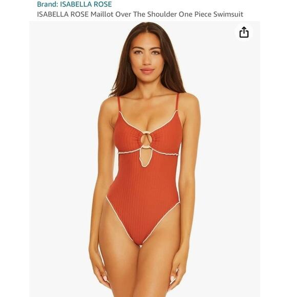 Isabella Rose Copper Keyhole Cutout  Large Tie Up Seashell Ring - Picture 9 of 16